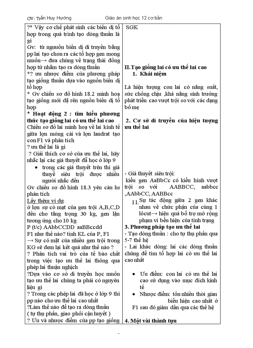 image for page Giao an sinh hoc 12