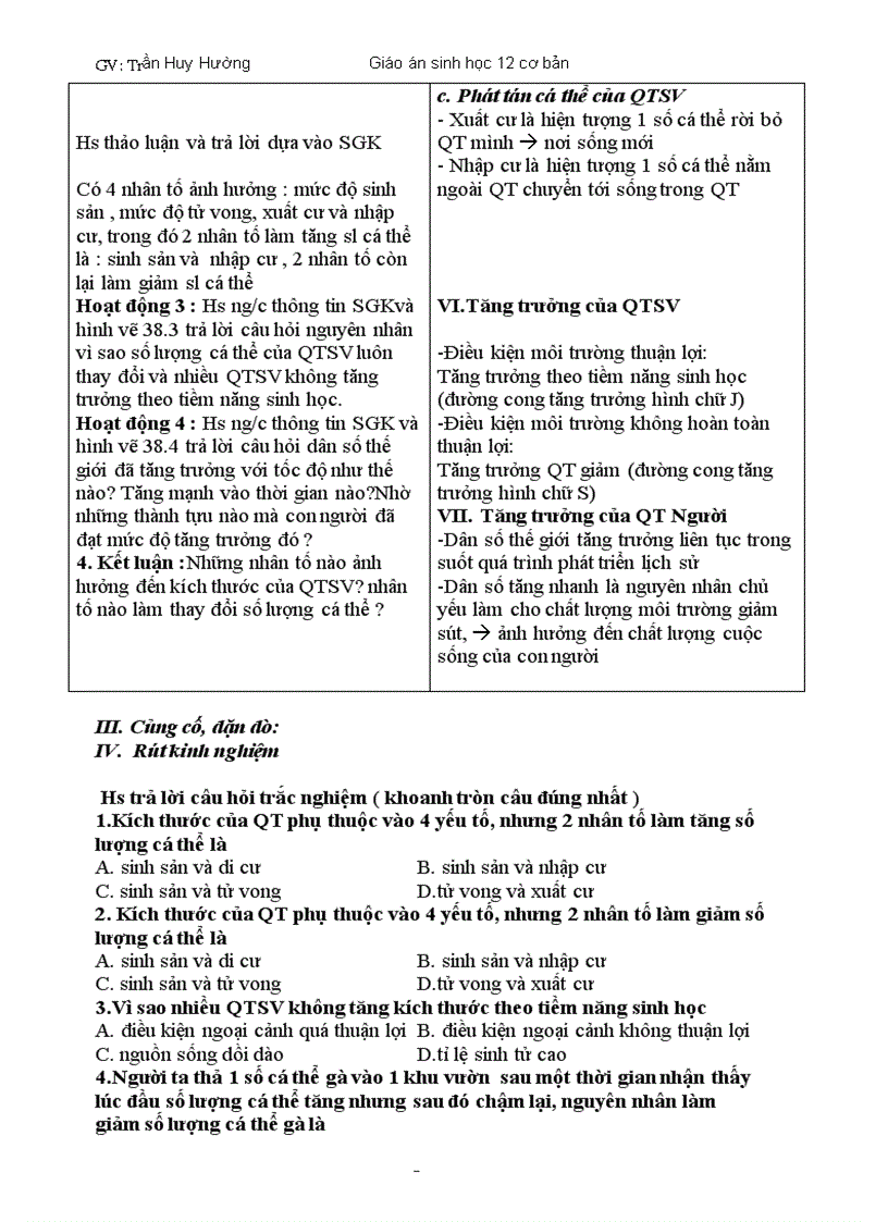 image for page Giao an sinh hoc 12