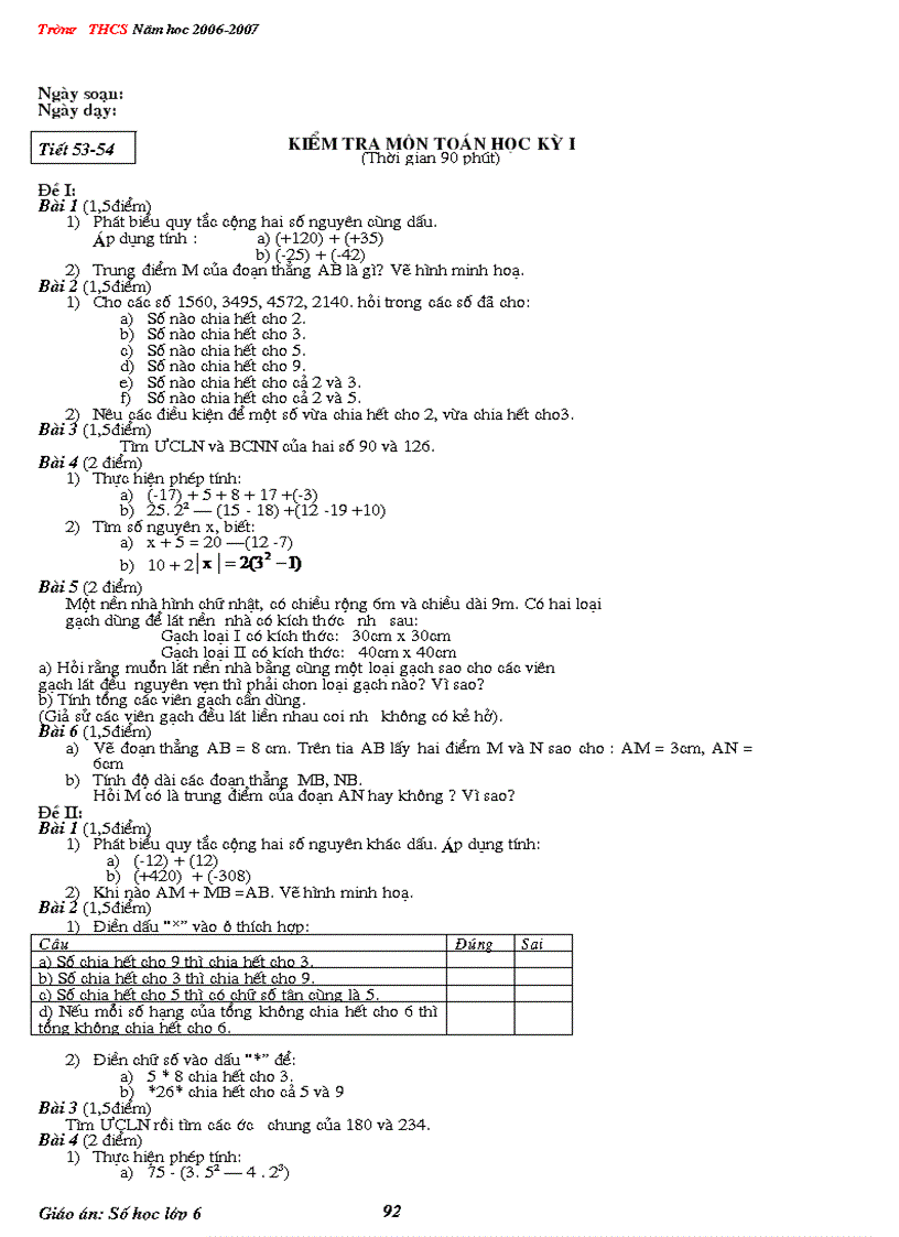 image for page GIÁO ÁN SỐ HỌC 6 3cot