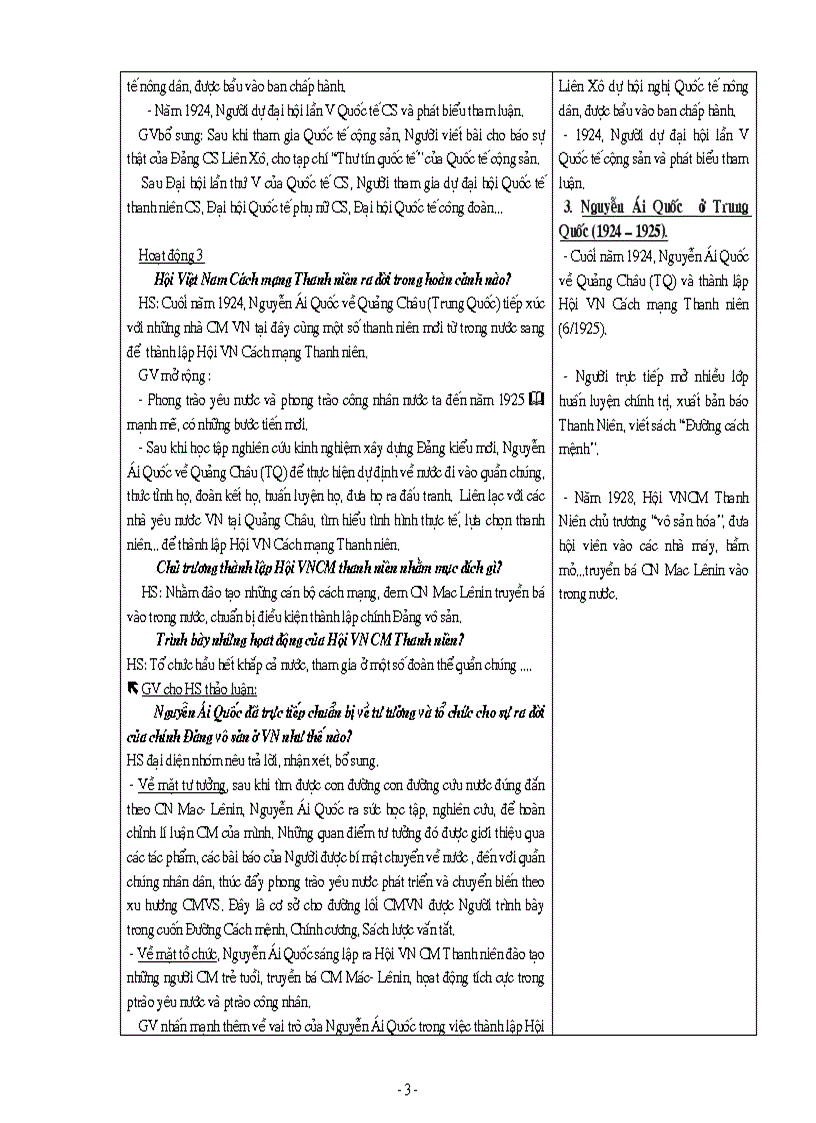 image for page Giáo án Sử 9 HK II