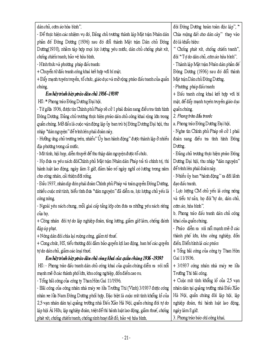 image for page Giáo án Sử 9 HK II