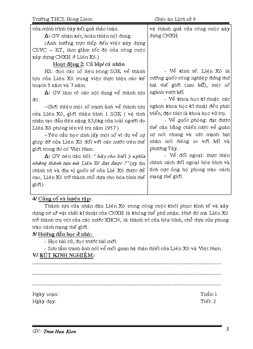 image for page Giao an su 9