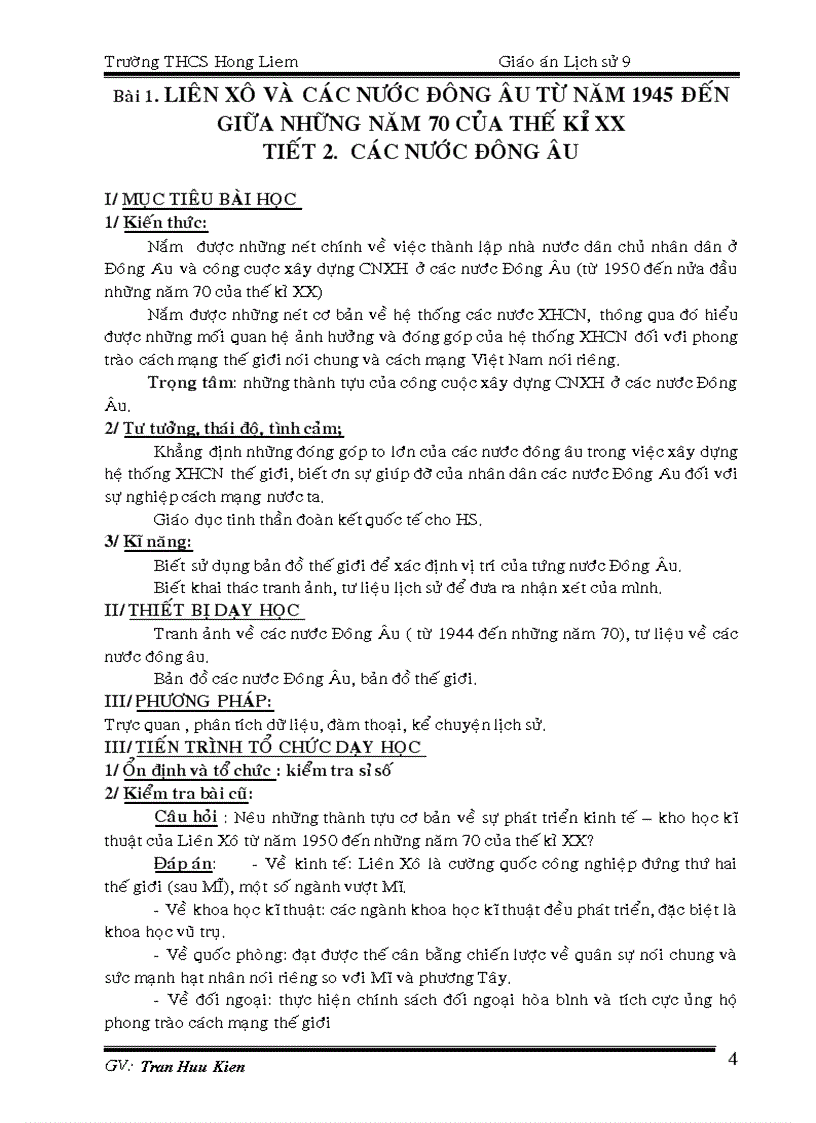 image for page Giao an su 9