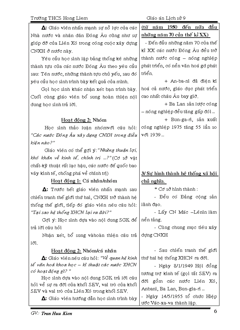 image for page Giao an su 9