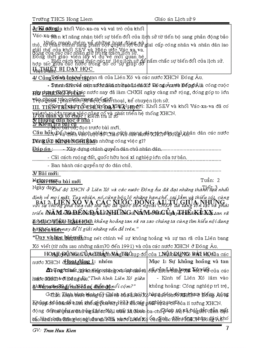 image for page Giao an su 9