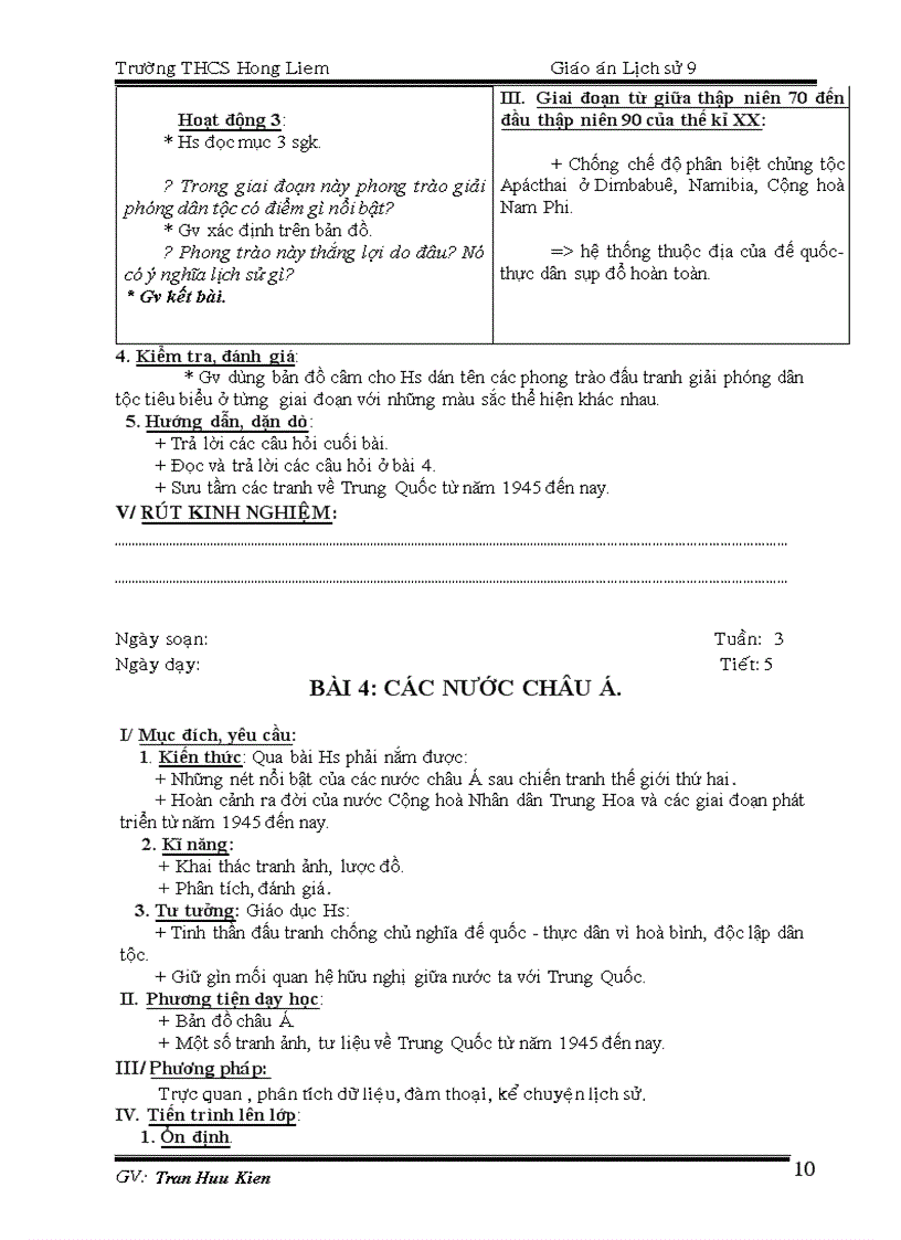 image for page Giao an su 9