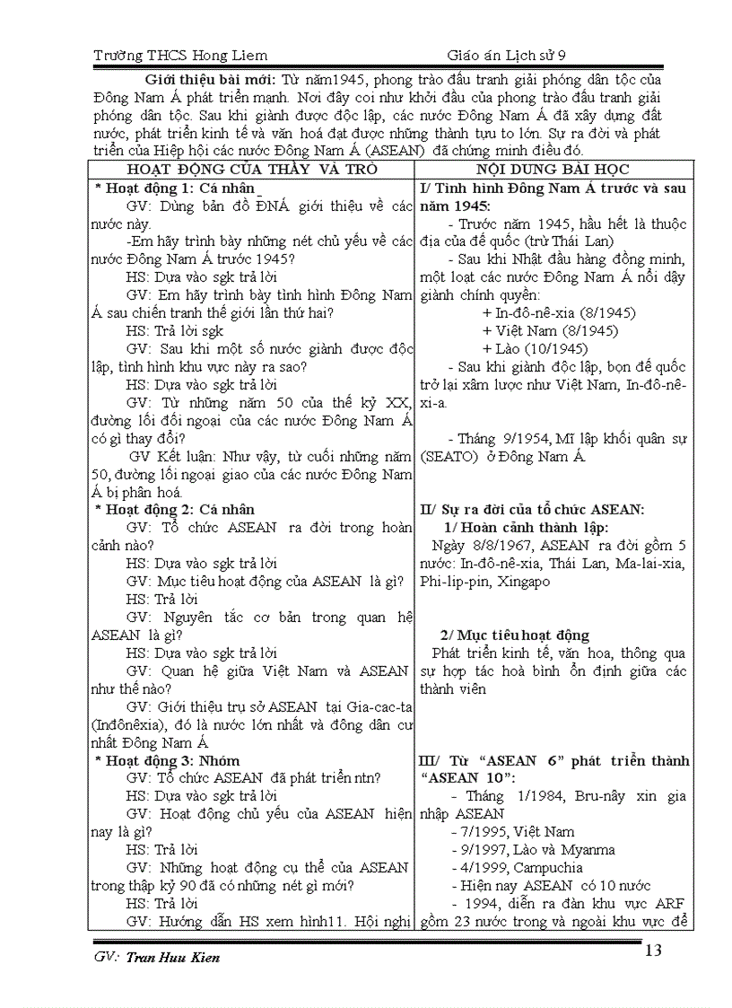 image for page Giao an su 9