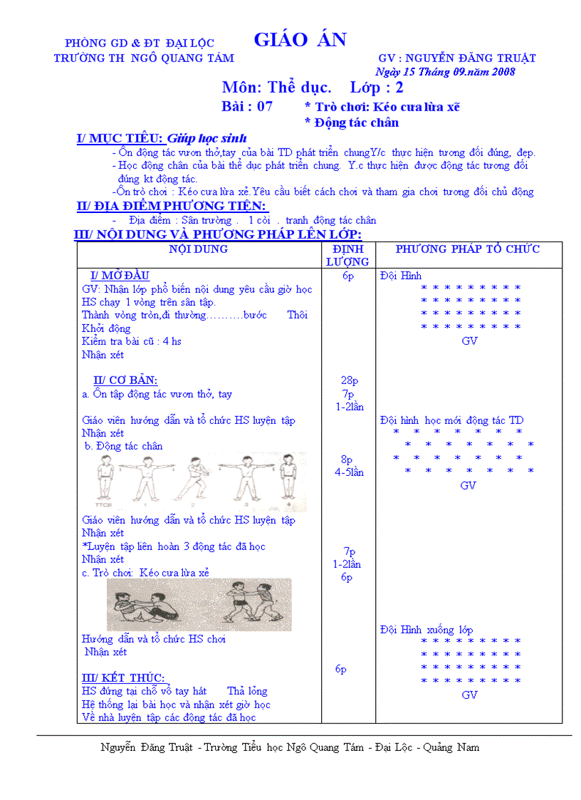 image for page Giao an td lop 2