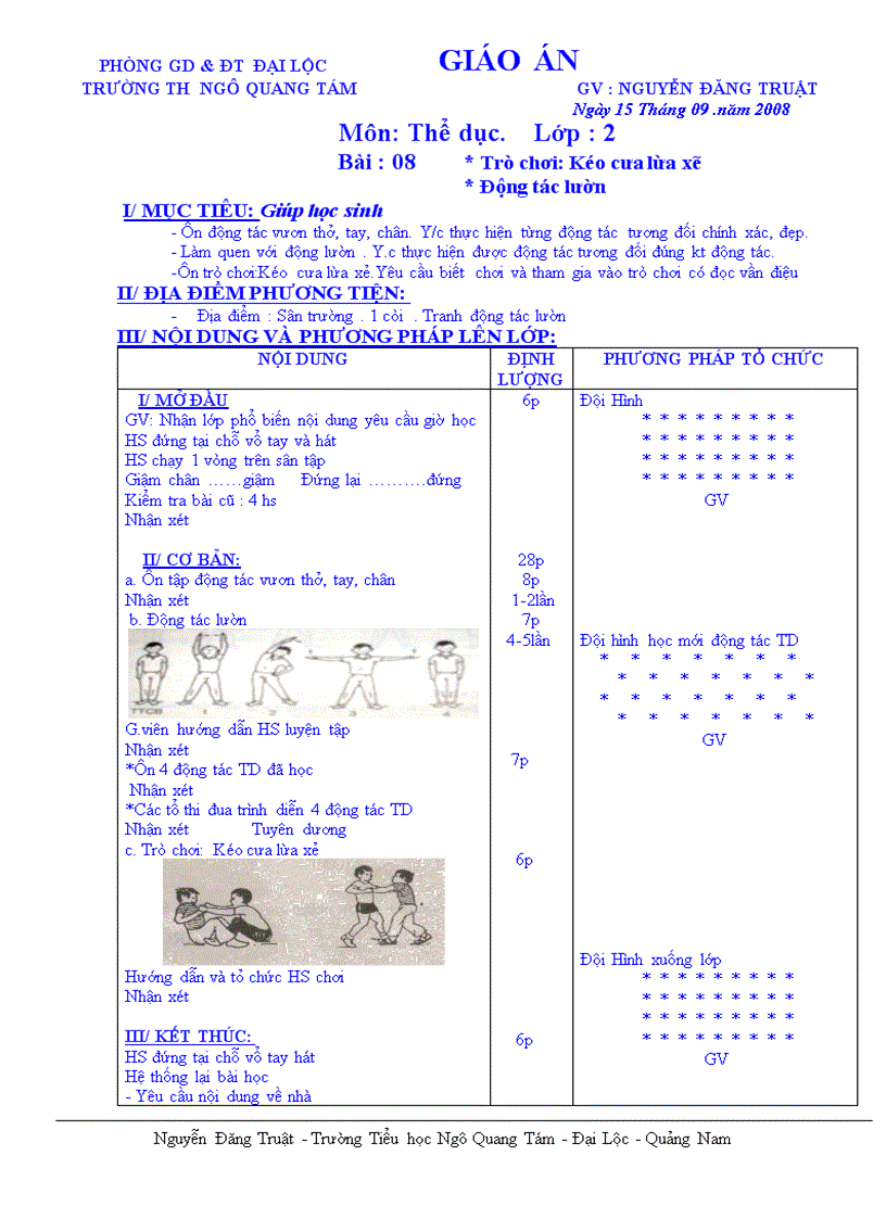 image for page Giao an td lop 2