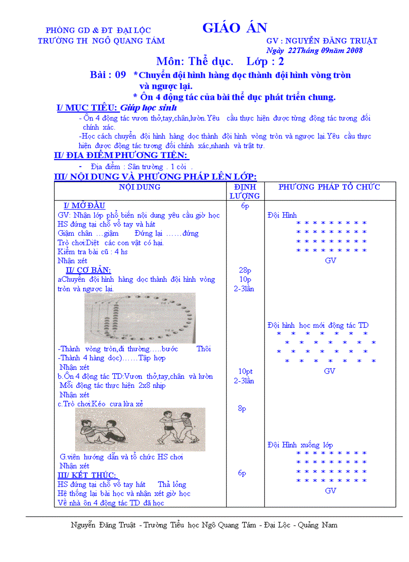 image for page Giao an td lop 2