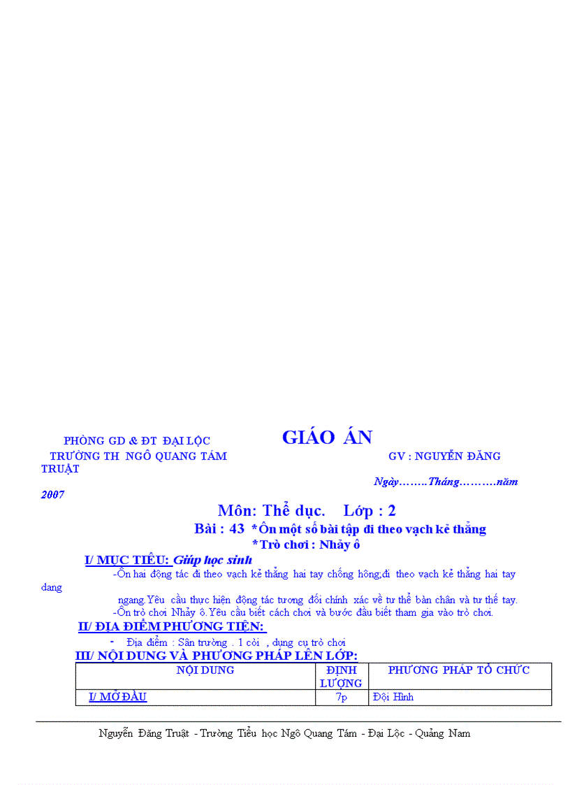 image for page Giao an td lop 2