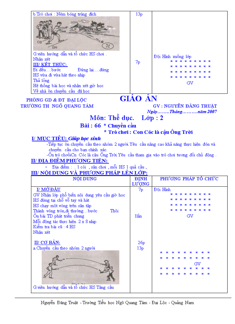 image for page Giao an td lop 2