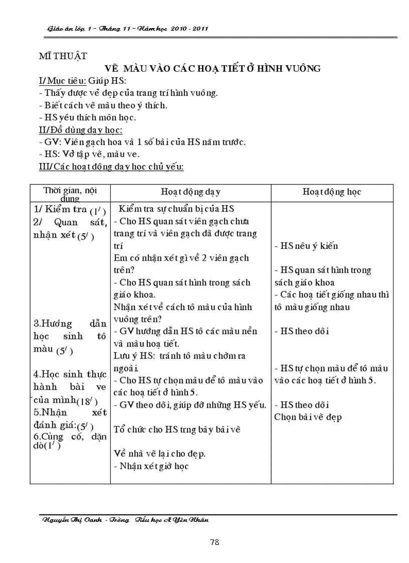 image for page Giao an thang 11 lop 1