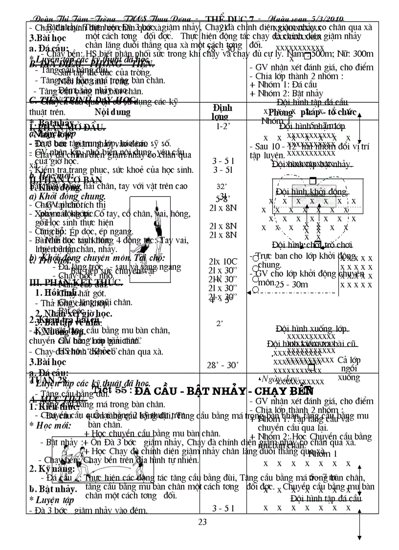 image for page Giáo án thể dục 7 ki2