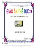 Giao an the duc 9 hk1