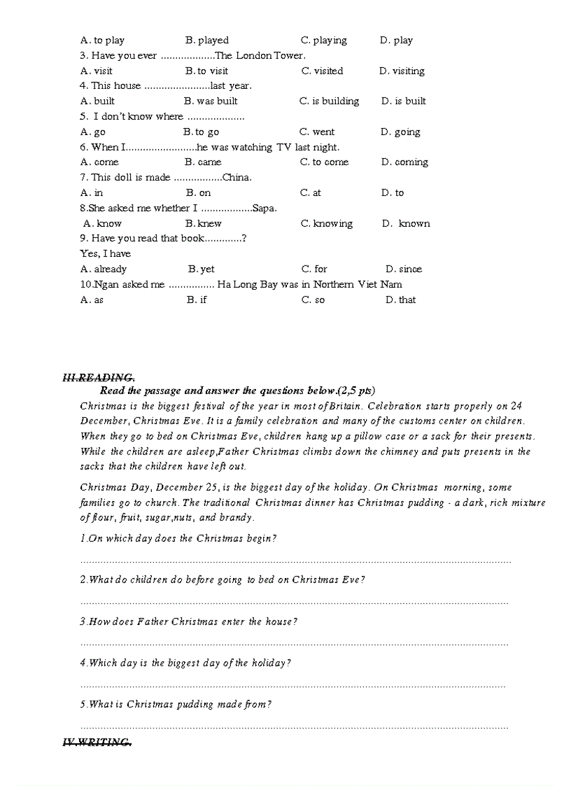 image for page Giao an tieng anh 8 Theo PPCT moi