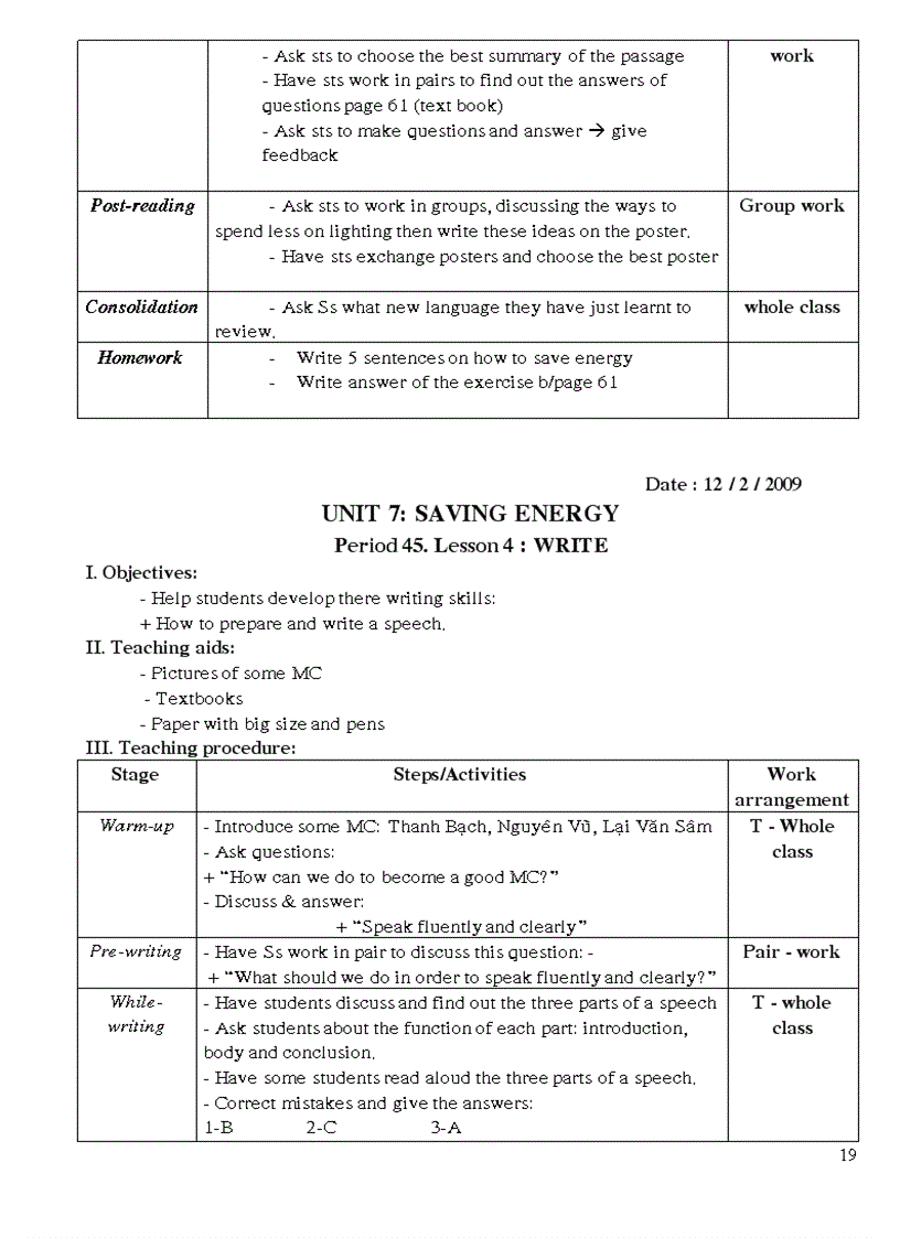 image for page Giao an tieng anh 9 HK II