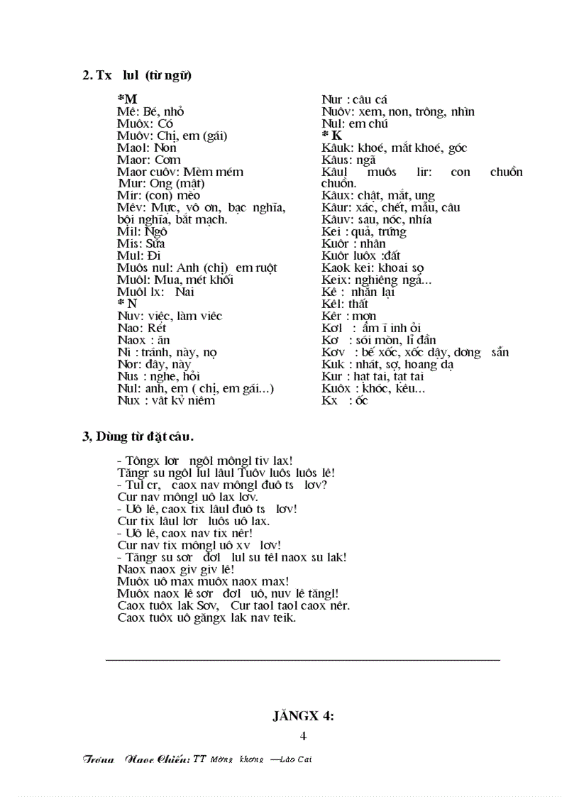 image for page Giáo án tiếng Mông