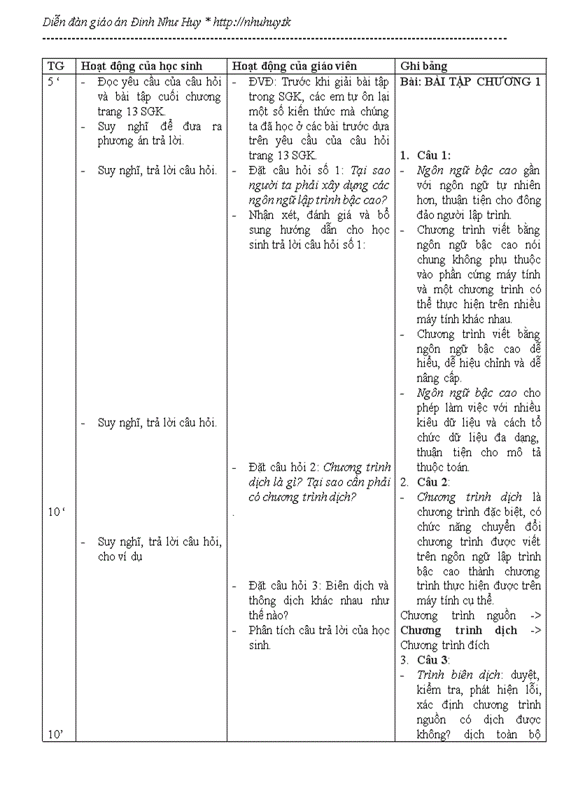 image for page Giao an tin 11