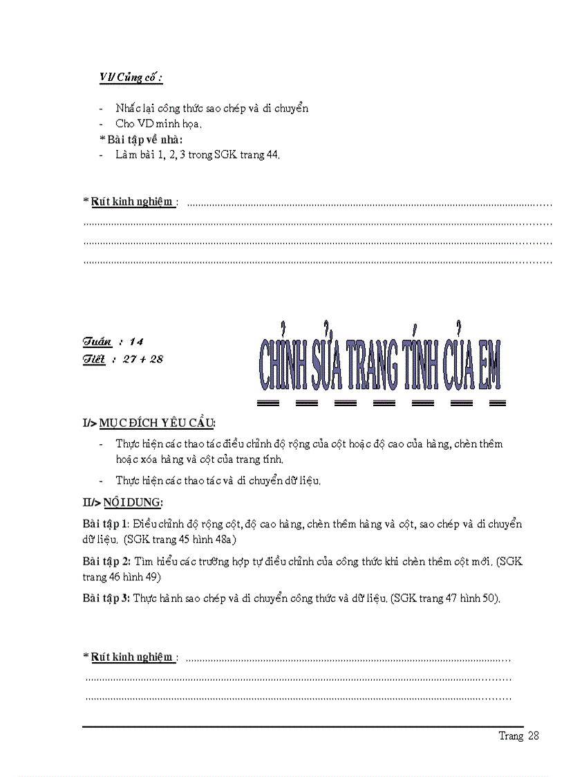 image for page Giao an Tin Hoc 7 HK1 Moi