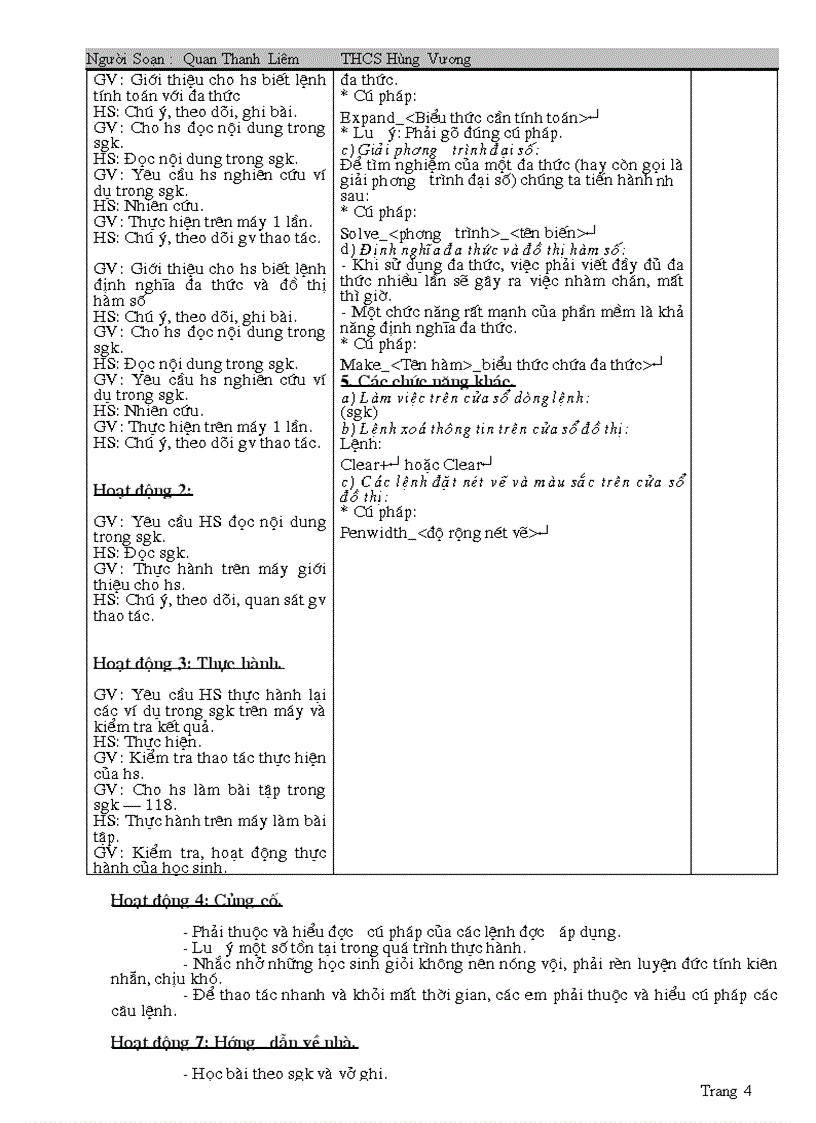 image for page Giao an Tin Hoc 7 HK2 Moi