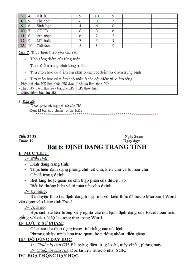 image for page Giao an Tin hoc 7