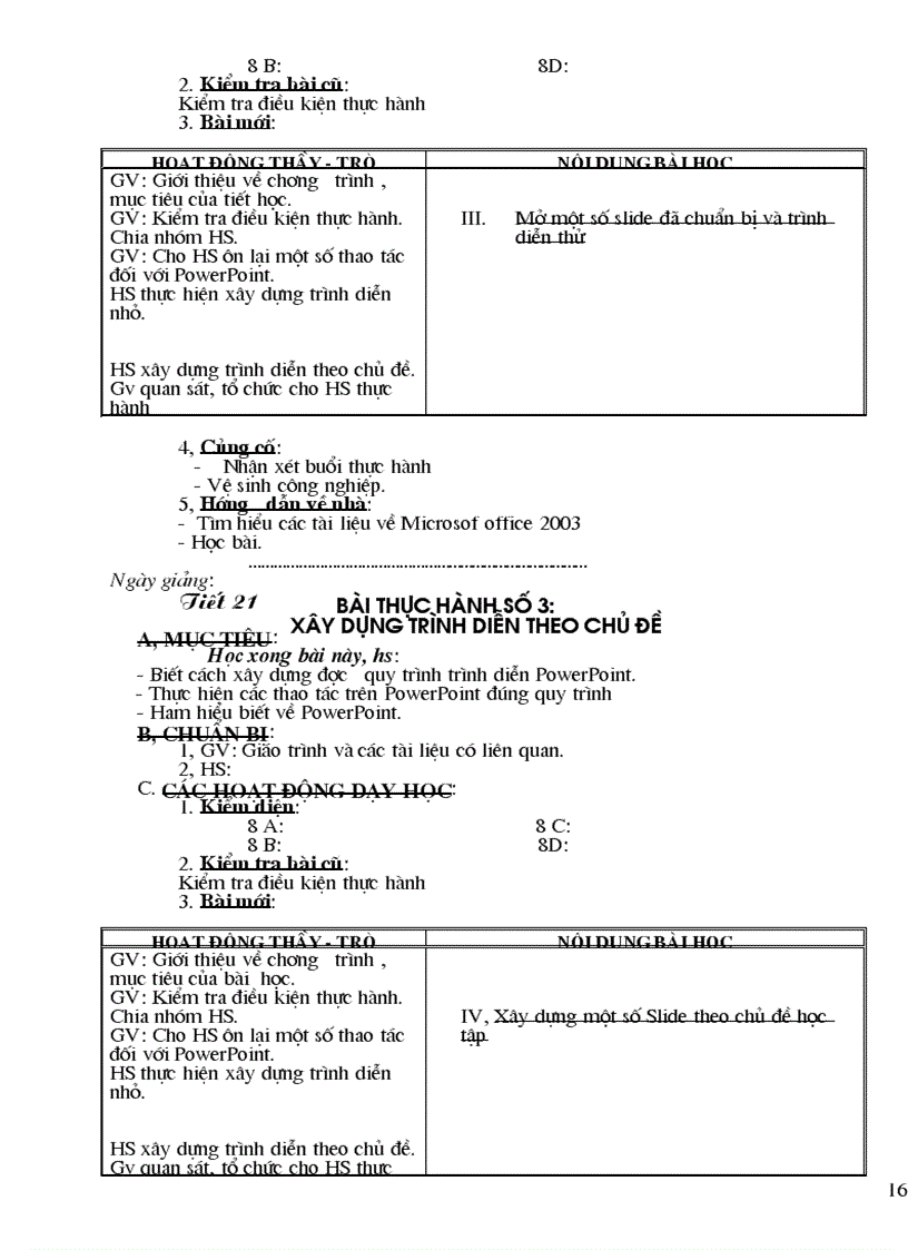 image for page Giáo án Tin Học 8