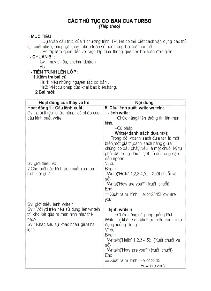 image for page Giáo án Tin Hoc 9