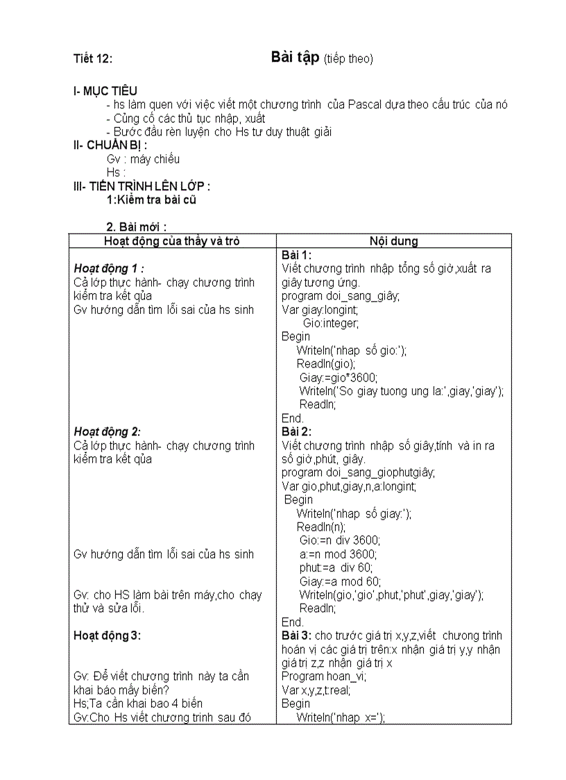 image for page Giáo án Tin Hoc 9