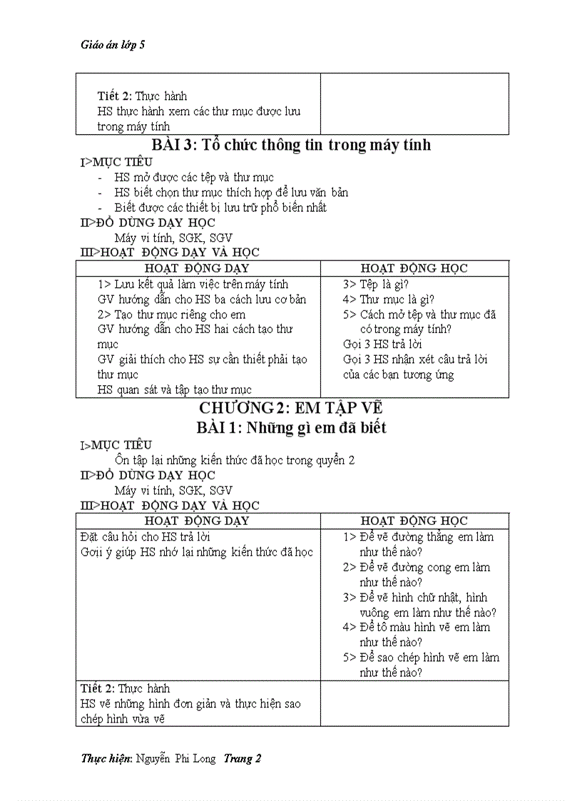 image for page Giao an tin hoc lop 5 0809