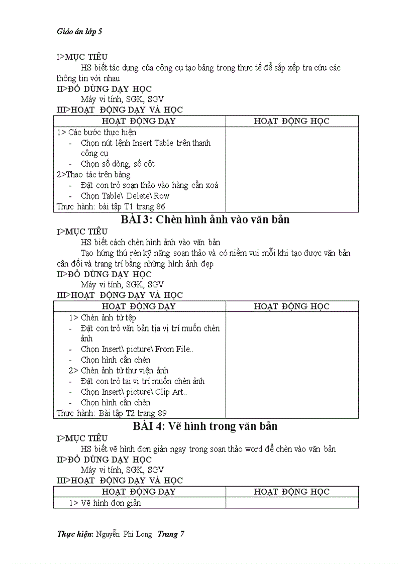 image for page Giao an tin hoc lop 5 0809