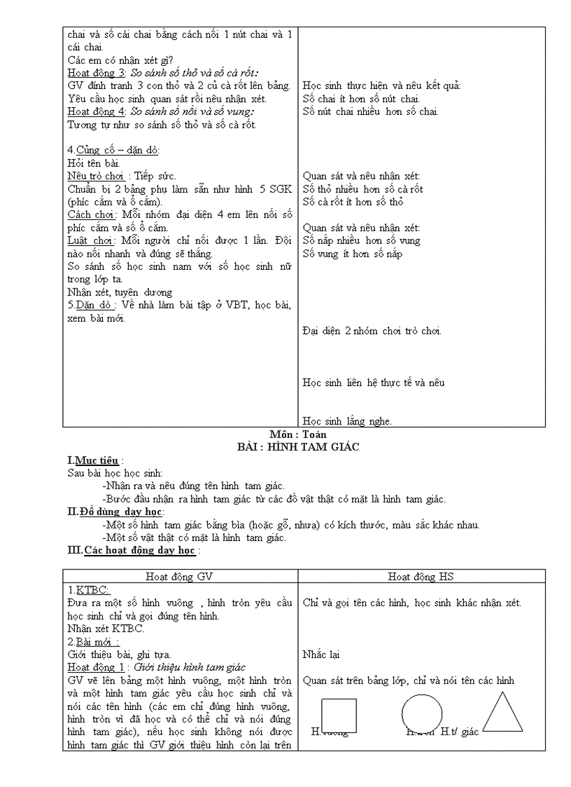 image for page Giao an Toan 1