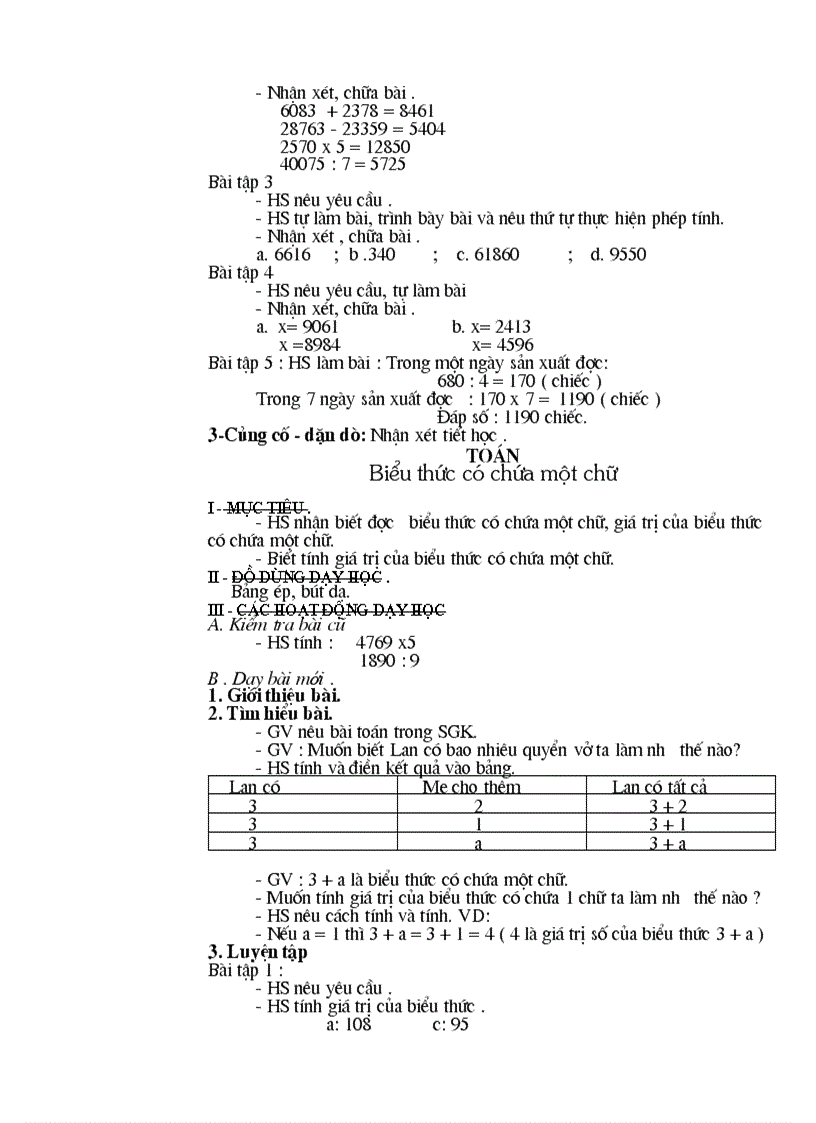 image for page Giáo án toán 4