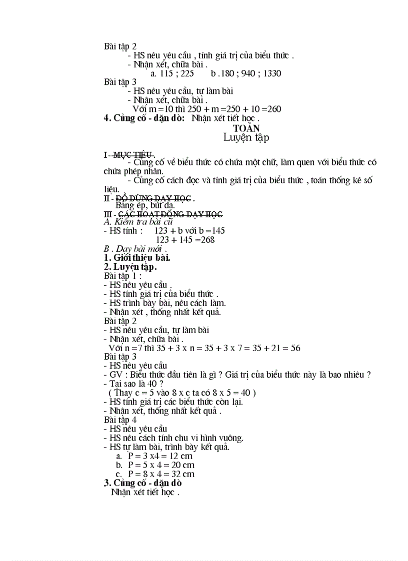 image for page Giáo án toán 4