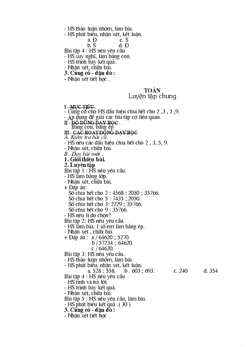 image for page Giáo án toán 4