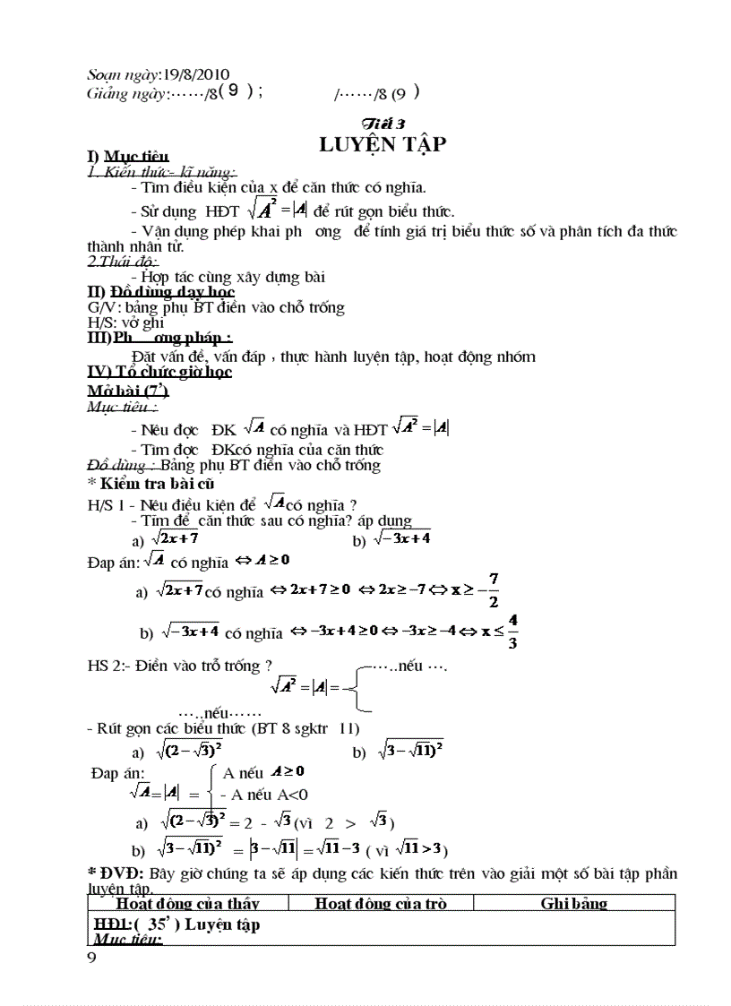 image for page Giáo án toán 9 chuẩn