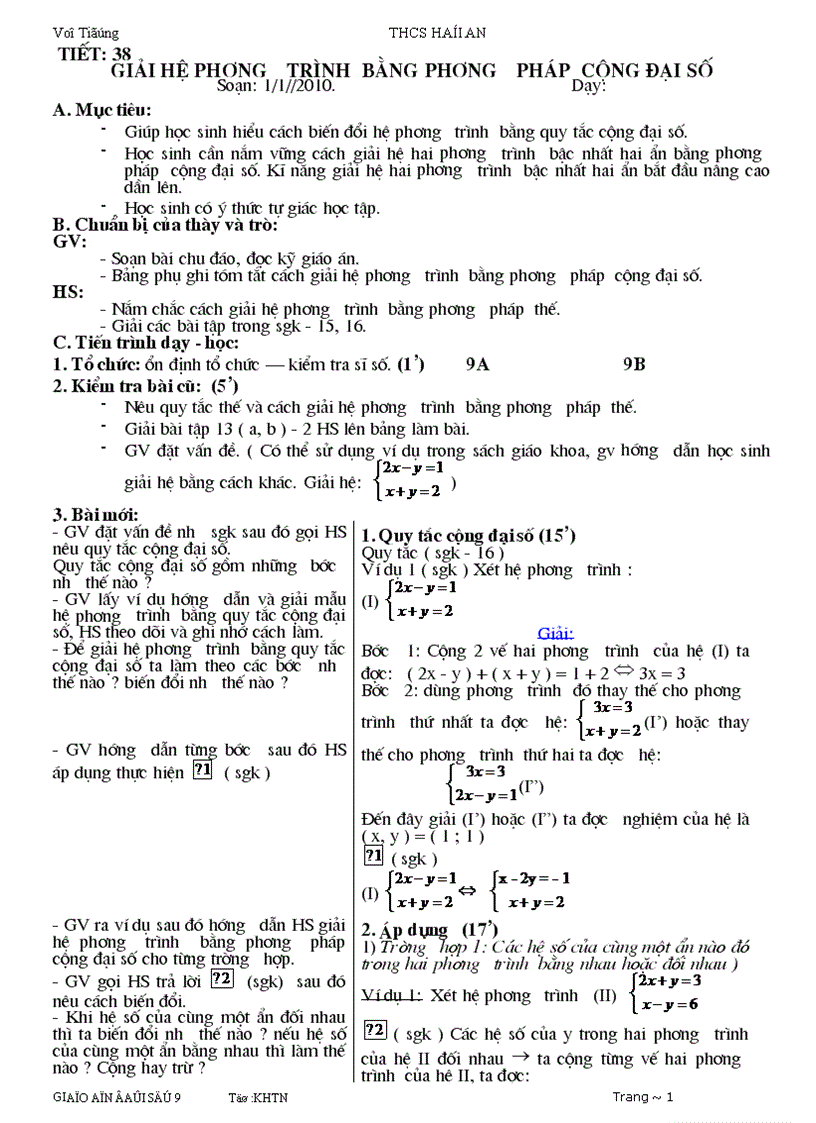 image for page Giao an toan 9