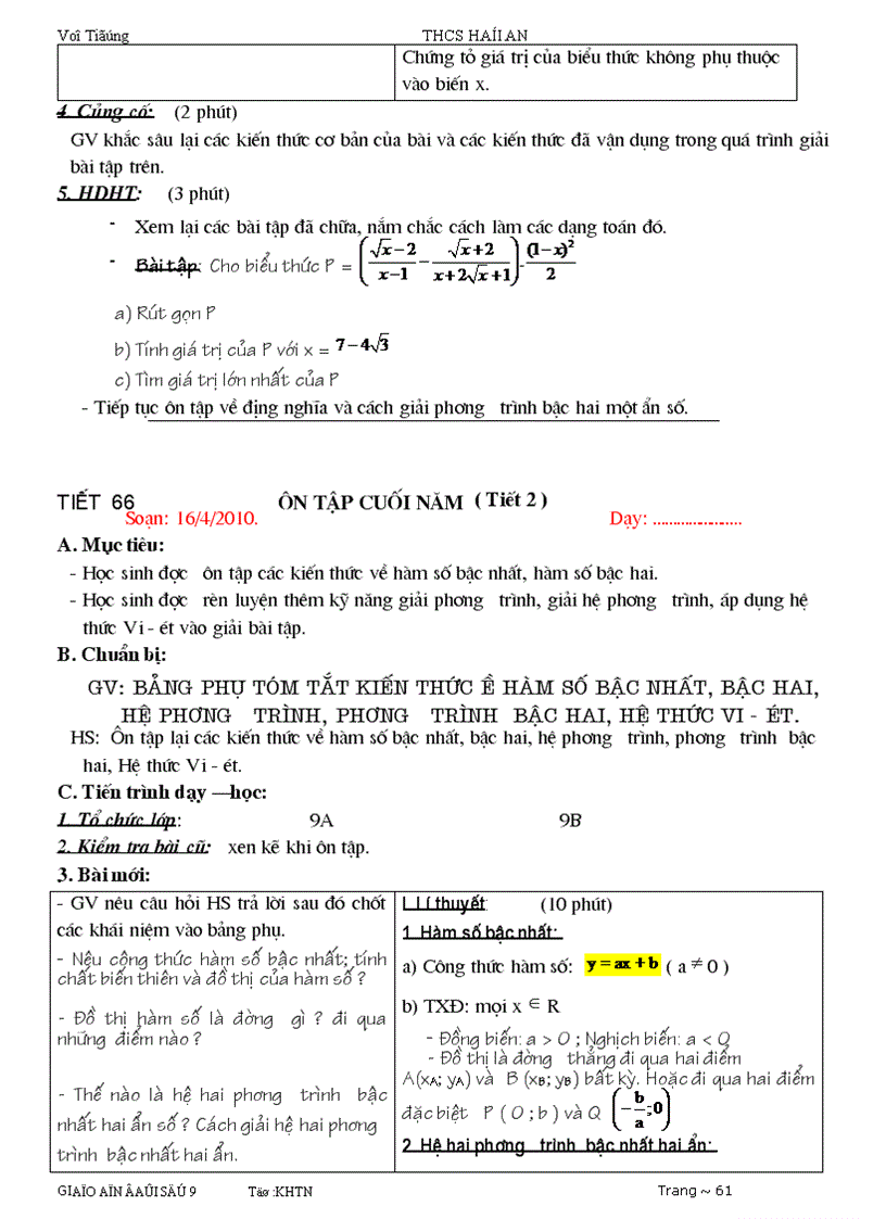 image for page Giao an toan 9