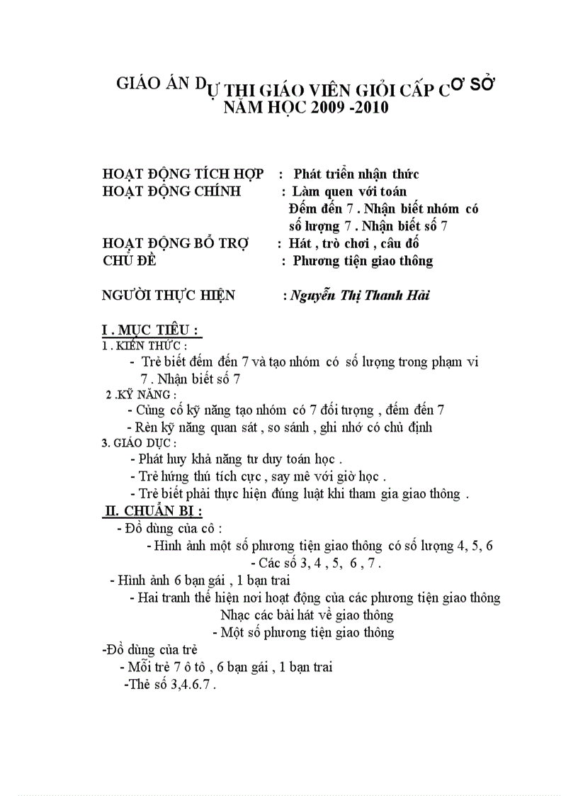 image for page Giáo án toán số 7