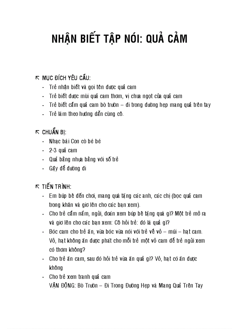 image for page Giáo án trẻ 18 24 tháng