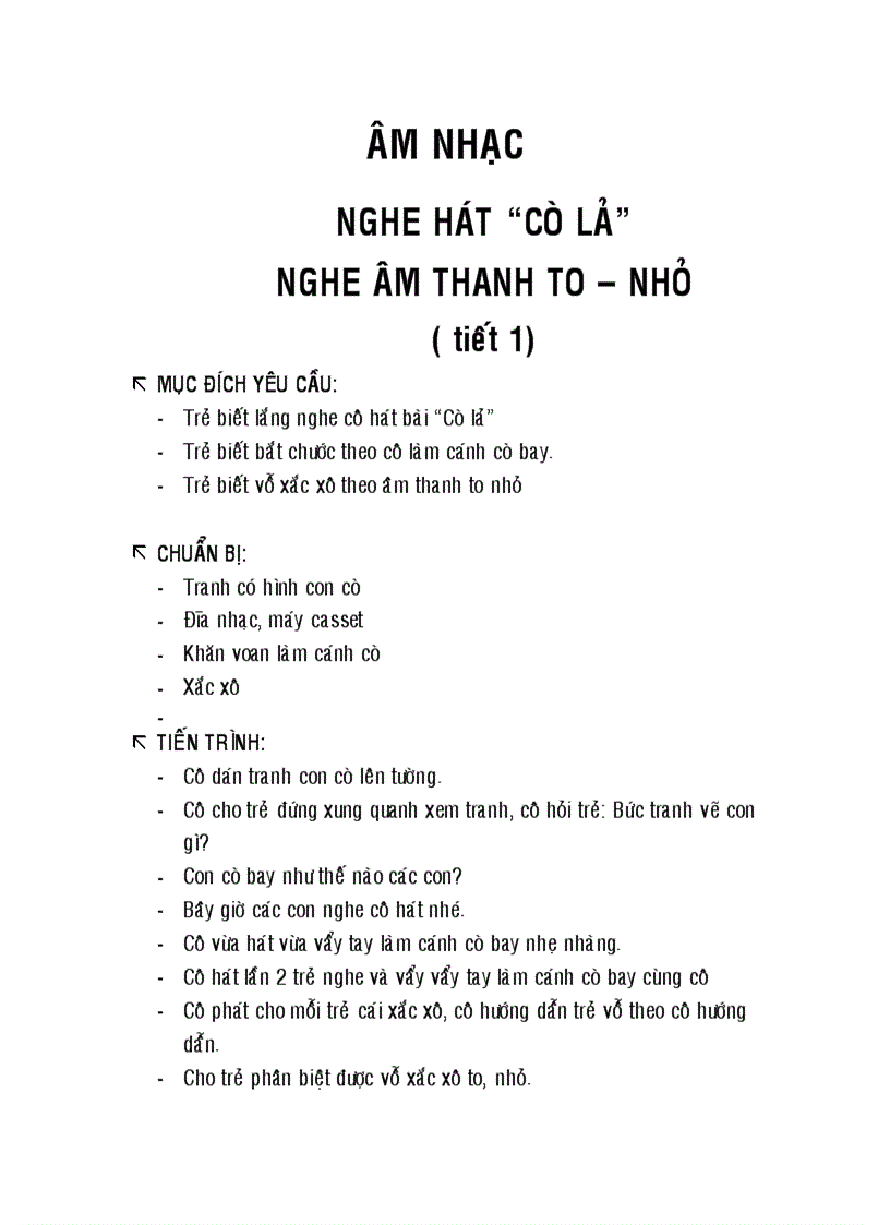 image for page Giáo án trẻ 18 24 tháng