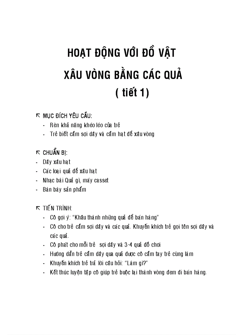 image for page Giáo án trẻ 18 24 tháng