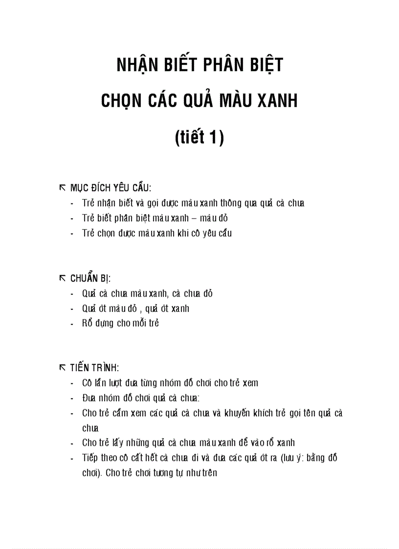 image for page Giáo án trẻ 18 24 tháng