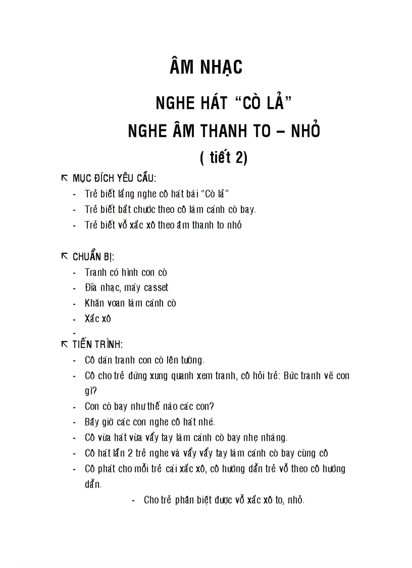 image for page Giáo án trẻ 18 24 tháng