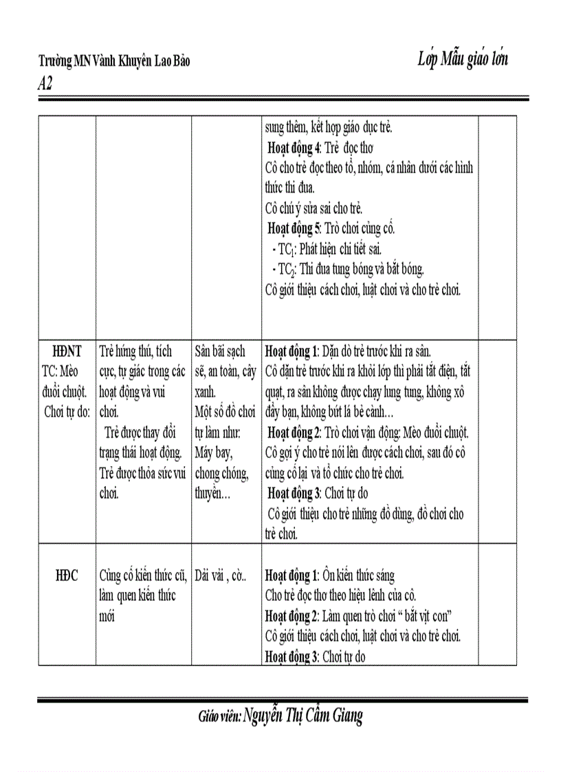 image for page Giáo án trường mầm non 2011 2012