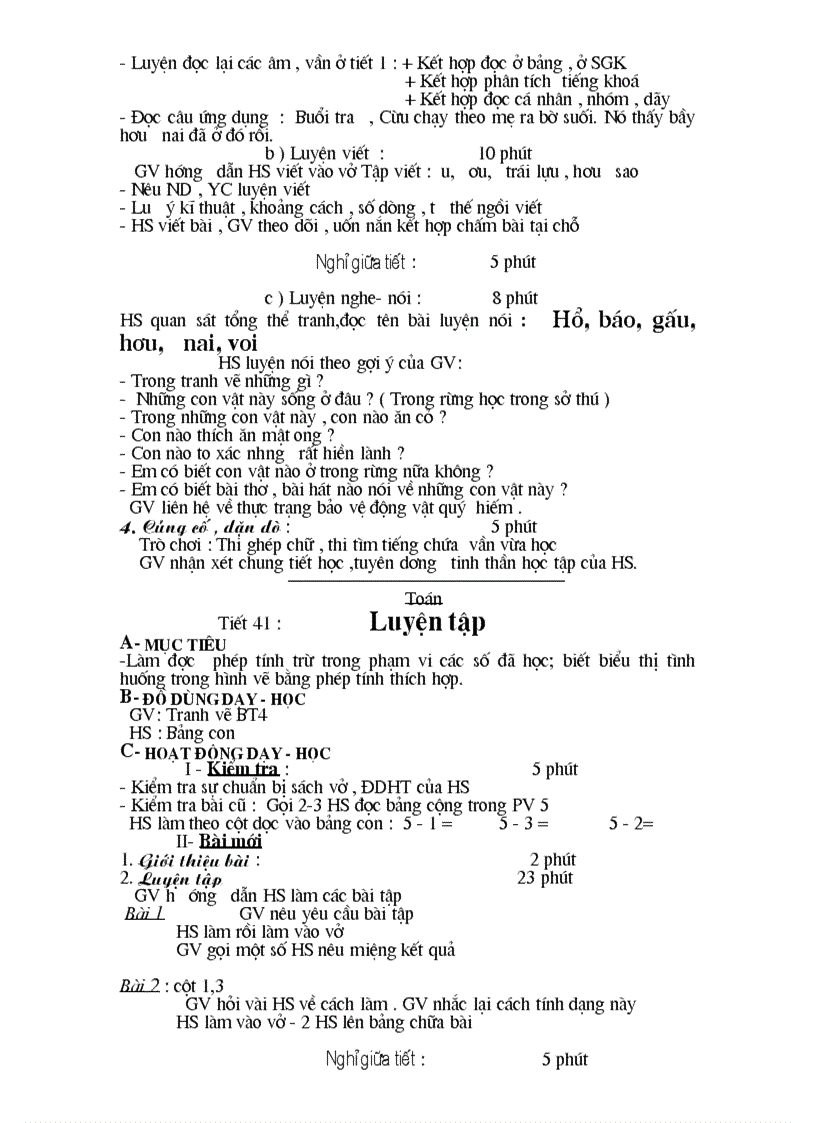 image for page Giao an tuan 11 lop 1