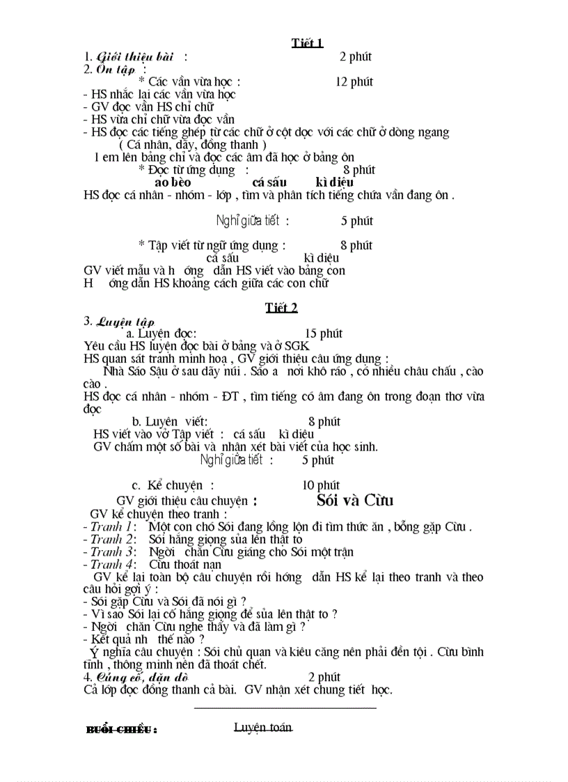 image for page Giao an tuan 11 lop 1