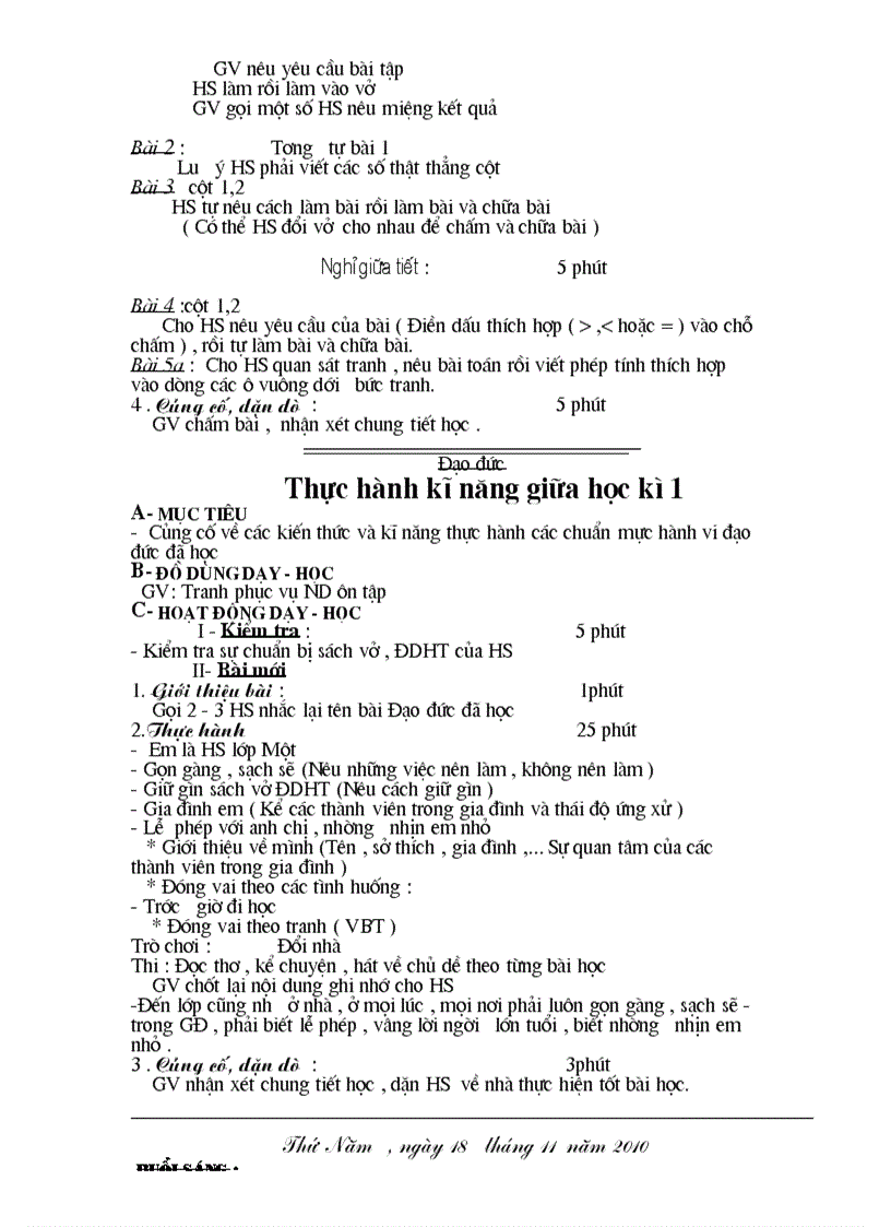 image for page Giao an tuan 11 lop 1