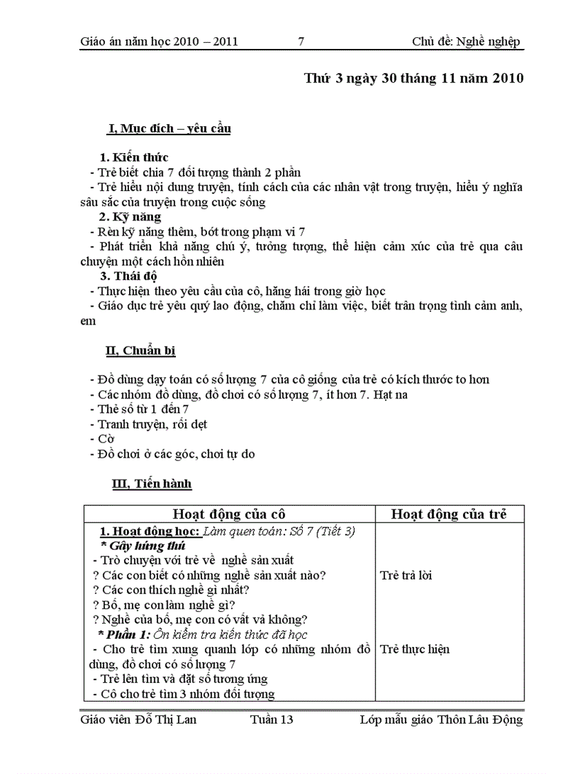 image for page Giáo án tuần 13 lớp 5 tuổi