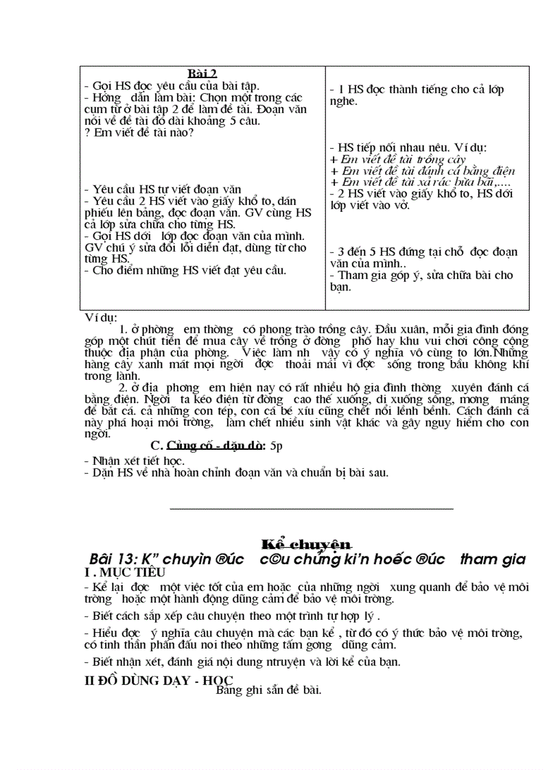 image for page Giáo án tuần 13 lớp 5